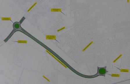 New Route of Penwortham By-pass